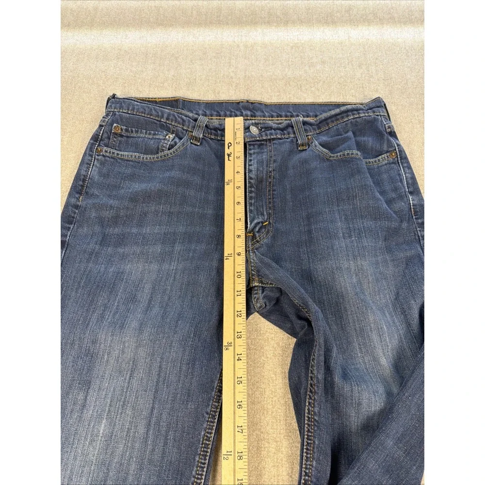 Levi's 541 Athletic Taper Jeans Mens 36x30 Blue Medium Wash Stretch Denim
